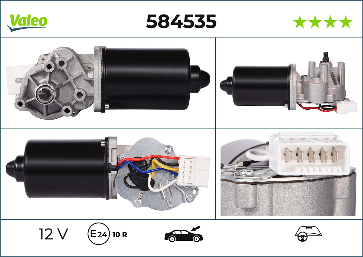 Moteur d'essuie-glace VALEO 584535